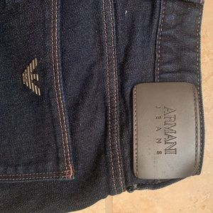 Armani Dark indigo jeans W:33 L30